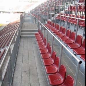 Realizace stadiony tribuny 5